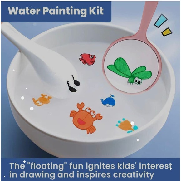 Leven Magical Water Painting Drawing Set for Kids - 3 in 1 toys crafts * T100 - Picture 2 of 6